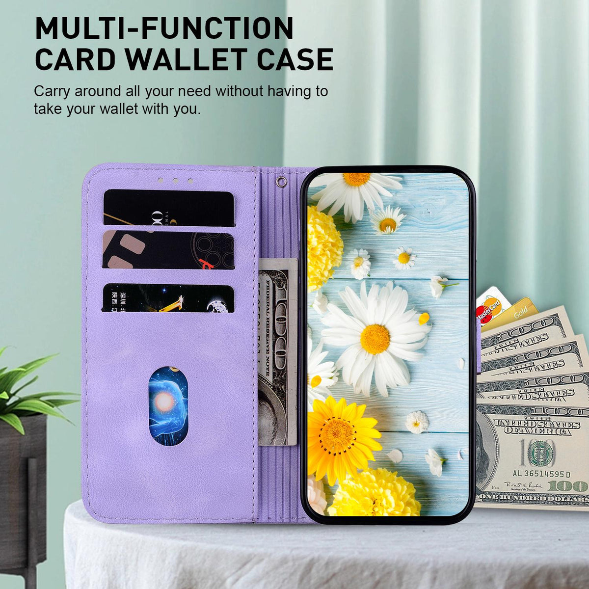 For Redmi Note 17 Pro Max / Note 17 Pro+ 5G Lily Embossed Leather Phone Case - Purple - EDA006711027B