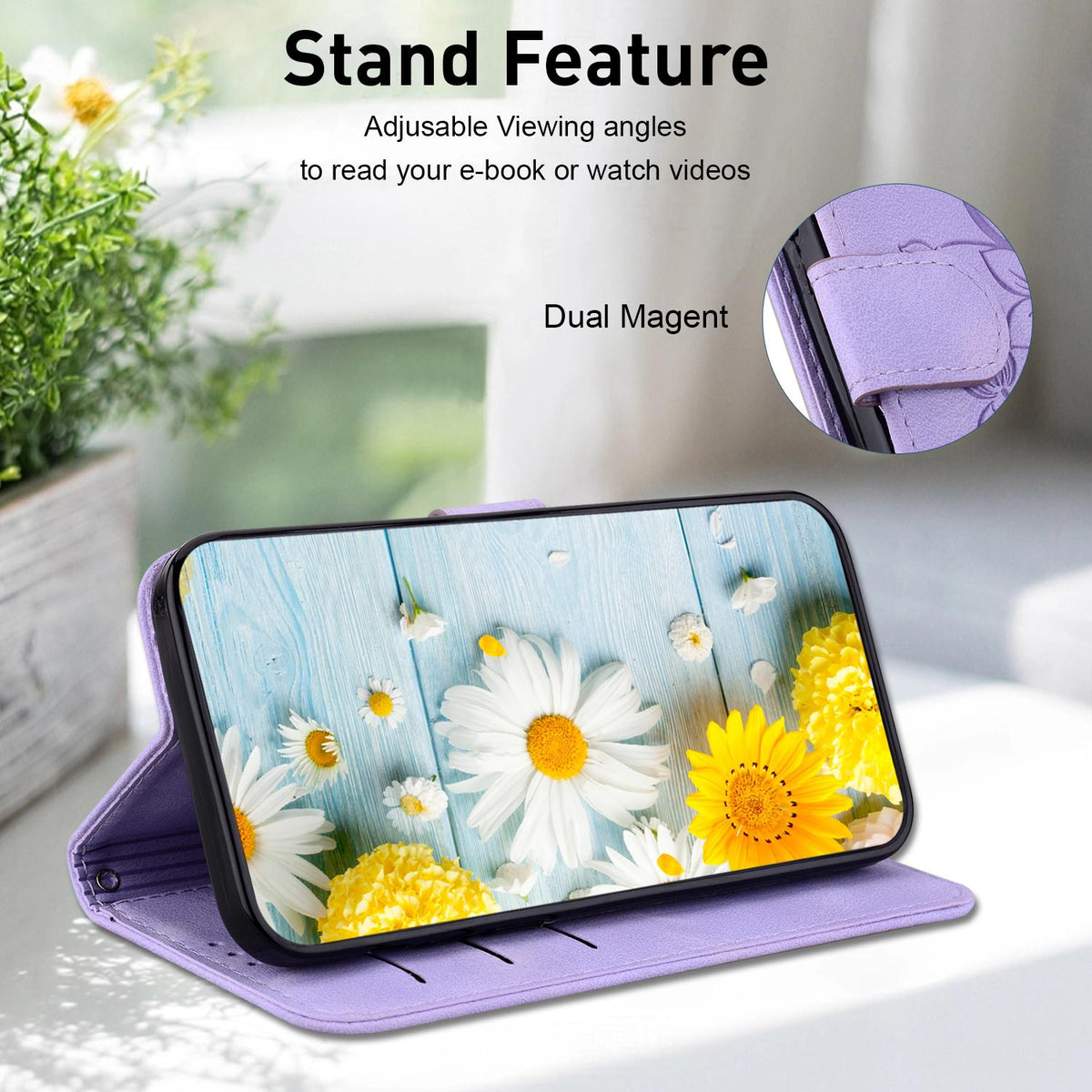 For Redmi Note 17 Pro Max / Note 17 Pro+ 5G Lily Embossed Leather Phone Case - Purple - EDA006711027B