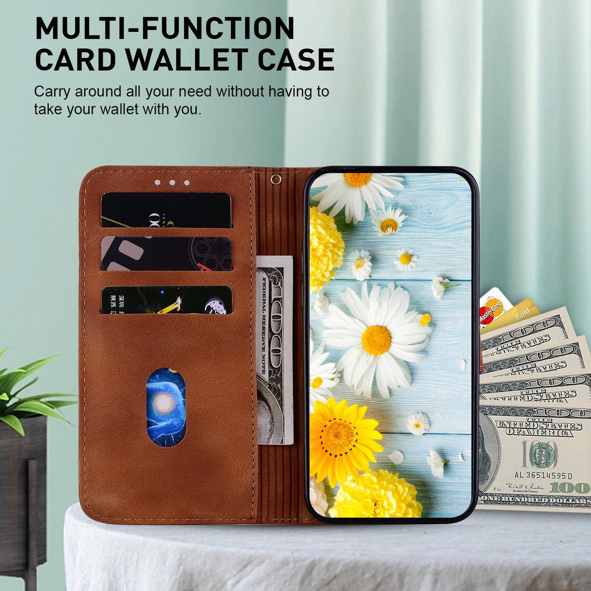 For Redmi Note 17 Pro Max / Note 17 Pro+ 5G Lily Embossed Leather Phone Case - Brown - EDA006711027C