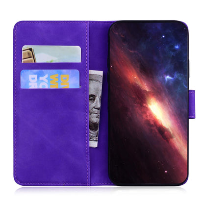 For Redmi Note 17 5G Global 169.7mmmm Skin Feel Pure Color Flip Leather Phone Case - Purple - EDA006713325A