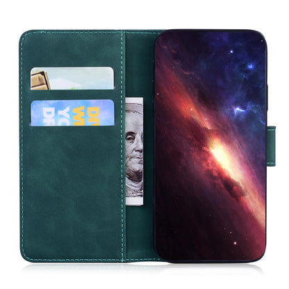For Redmi Note 17 5G Global 169.7mmmm Skin Feel Pure Color Flip Leather Phone Case - Green - EDA006713325C