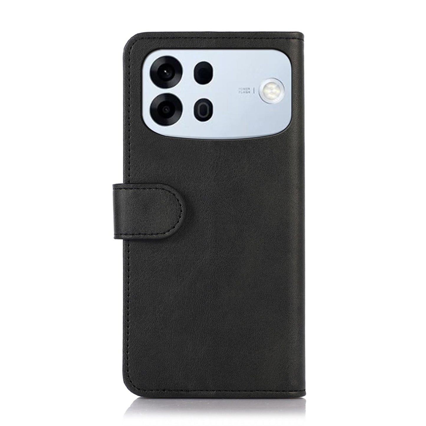 For OPPO A7 Pro Max 5G Cow Texture Flip Leather Phone Case(Black)