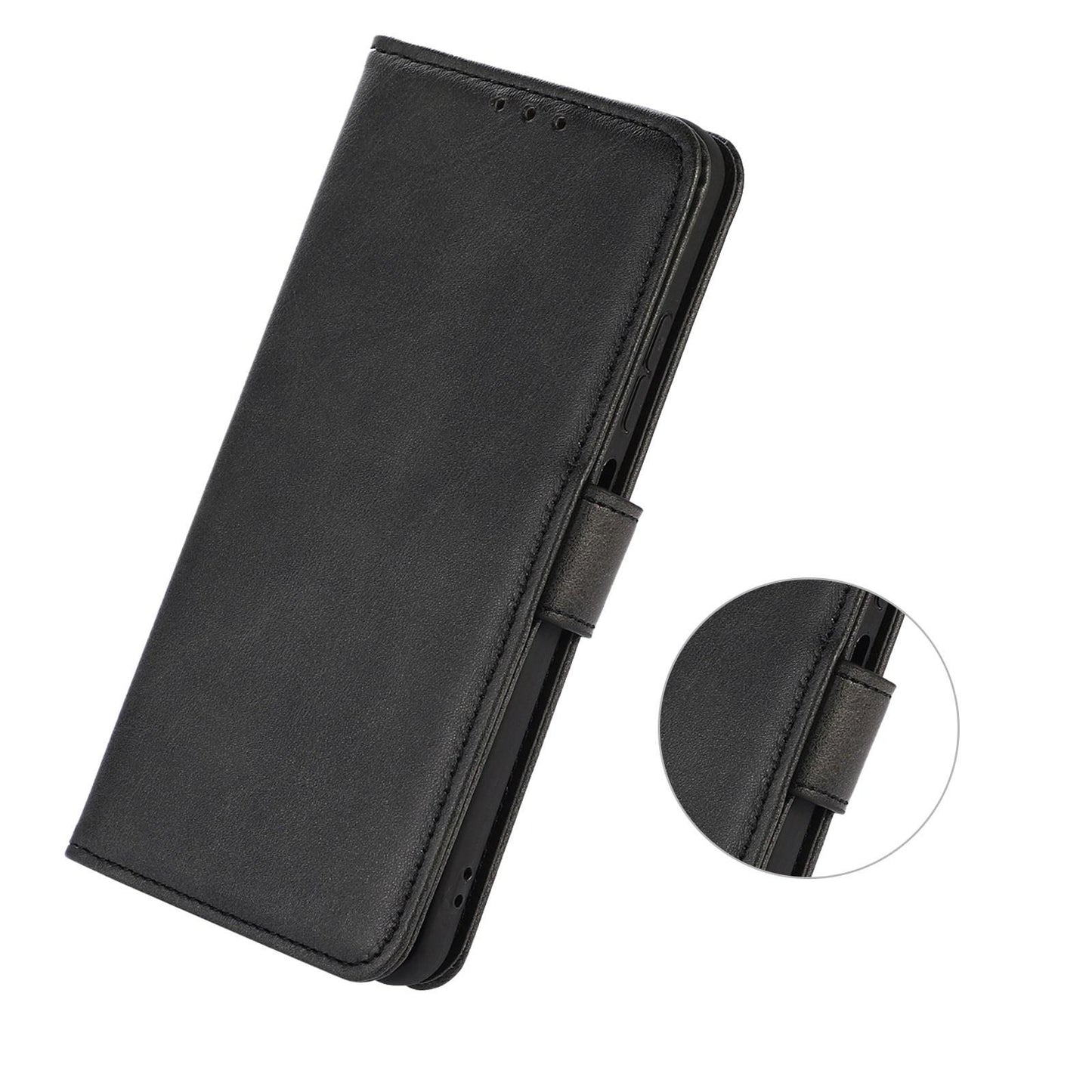 For OPPO A7 Pro Max 5G Cow Texture Flip Leather Phone Case(Black)