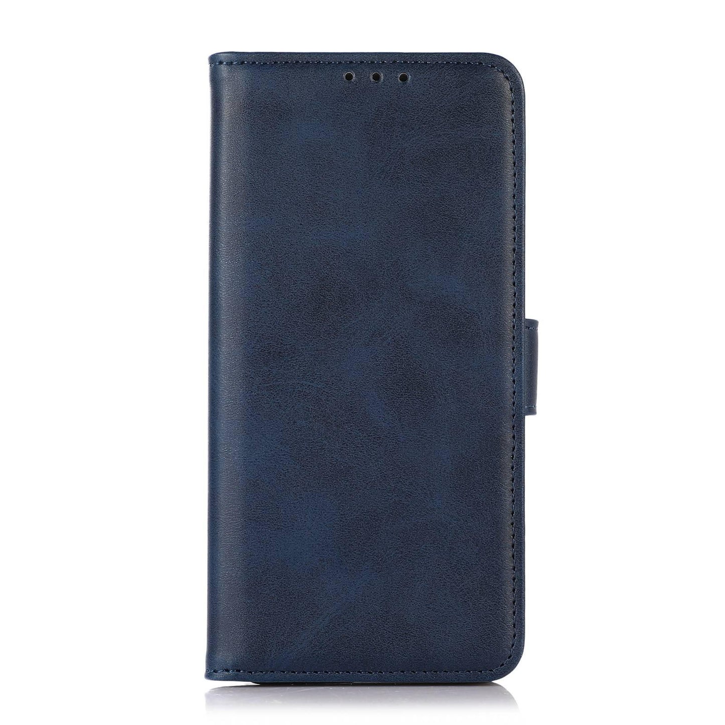 For OPPO A7 Pro Max 5G Cow Texture Flip Leather Phone Case(Blue)