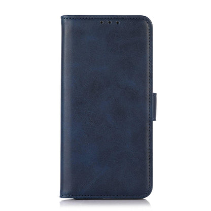 For OPPO A7 Pro Max 5G Cow Texture Flip Leather Phone Case(Blue)