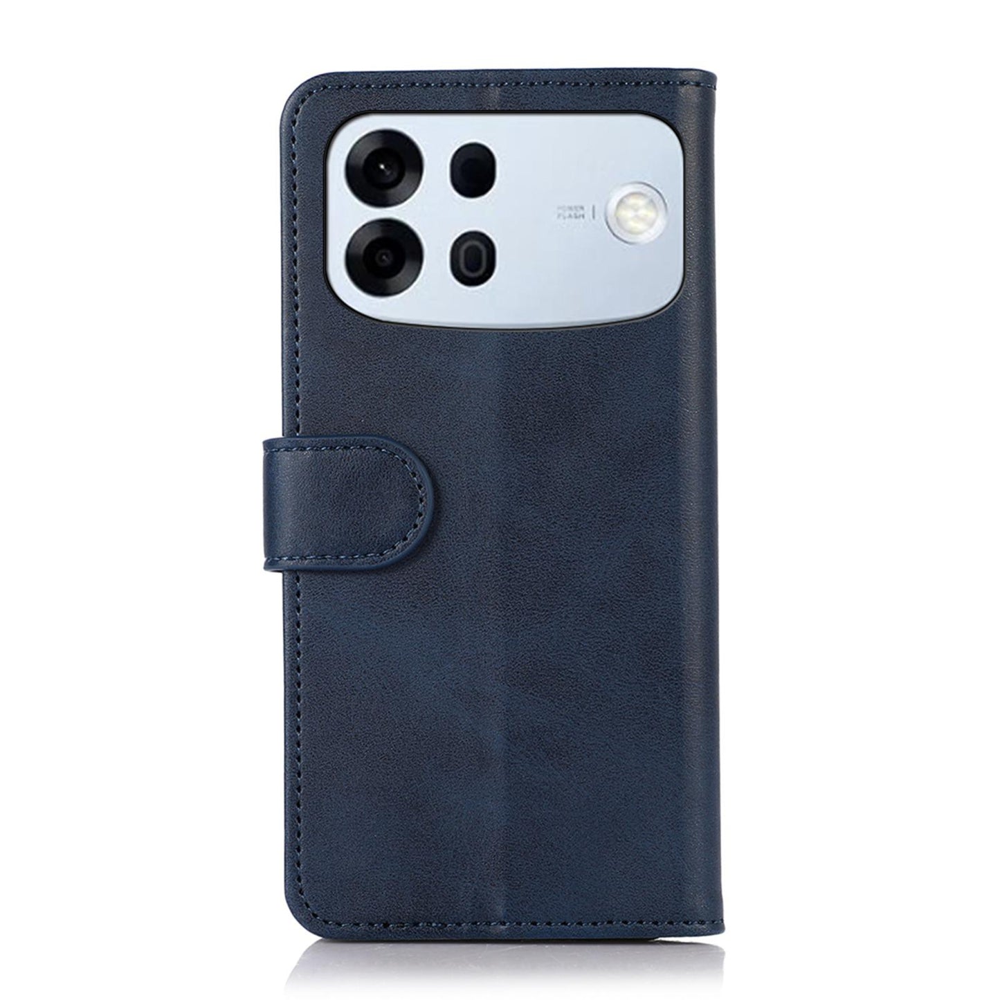 For OPPO A7 Pro Max 5G Cow Texture Flip Leather Phone Case(Blue)