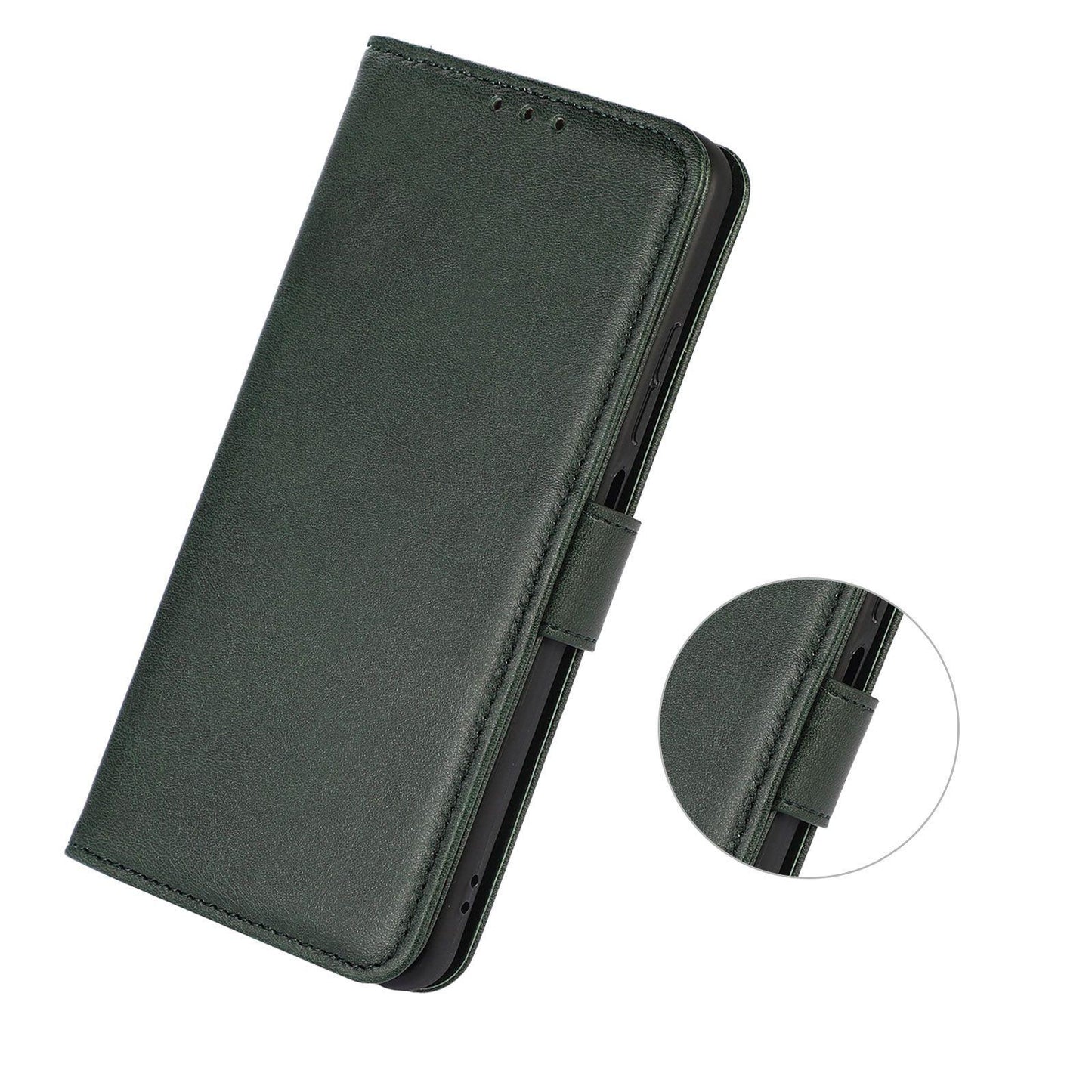 For OPPO A7 Pro Max 5G Cow Texture Flip Leather Phone Case(Green)