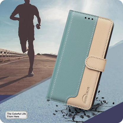 For Redmi K90 Pro Max/Poco F8 Ultra Color Matching RFID Anti-theft Leather Phone Case(Green)