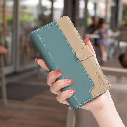 For Redmi K90 Pro Max/Poco F8 Ultra Color Matching RFID Anti-theft Leather Phone Case(Green)