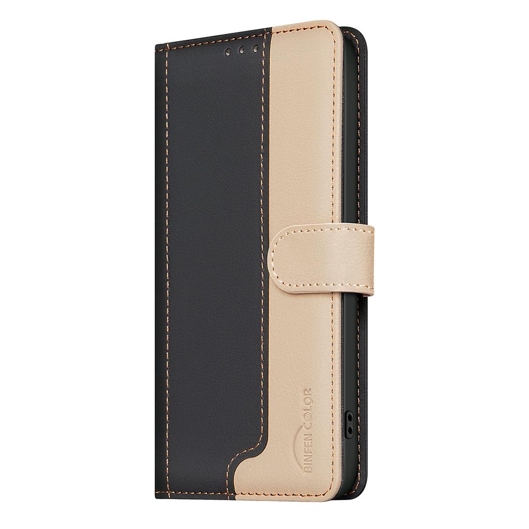For Redmi Note 17 Pro 5G Global 163mm Color Matching RFID Anti-theft Leather Phone Case(Black)