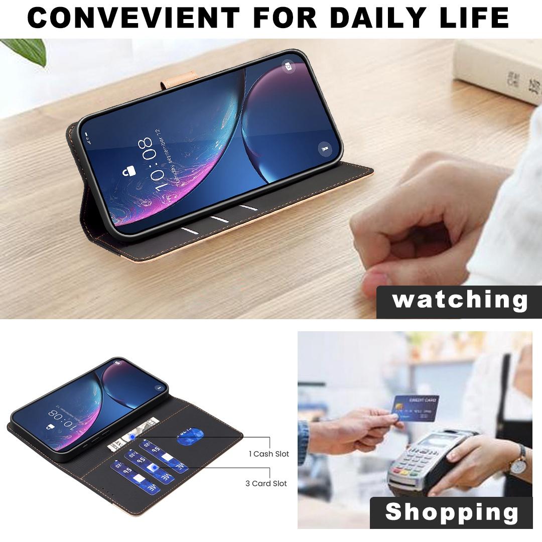 For Redmi Note 17 Pro 5G Global 163mm Color Matching RFID Anti-theft Leather Phone Case(Black)