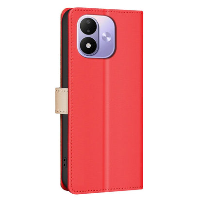 For Redmi Note 17 Pro 5G Global 163mm Color Matching RFID Anti-theft Leather Phone Case(Red)
