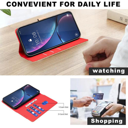 For Redmi Note 17 Pro 5G Global 163mm Color Matching RFID Anti-theft Leather Phone Case(Red)