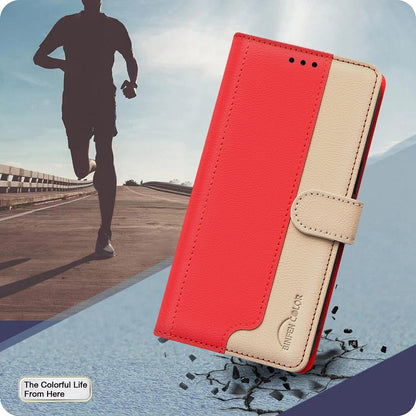 For Redmi Note 17 Pro 5G Global 163mm Color Matching RFID Anti-theft Leather Phone Case(Red)
