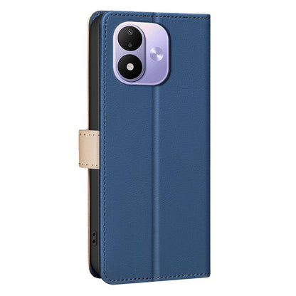 For Redmi Note 17 Pro 5G Global 163mm Color Matching RFID Anti-theft Leather Phone Case(Blue)