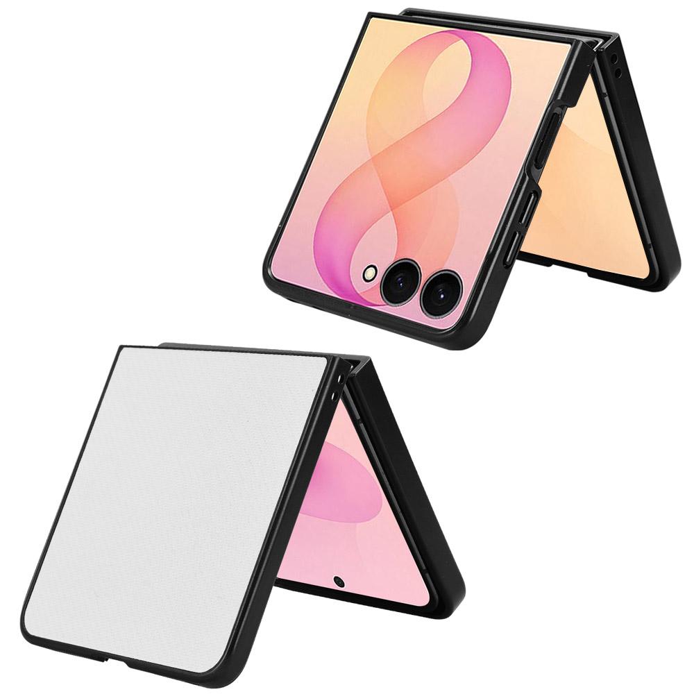 For Galaxy Z Flip8 5G PU Leather PC Phone Case(White)