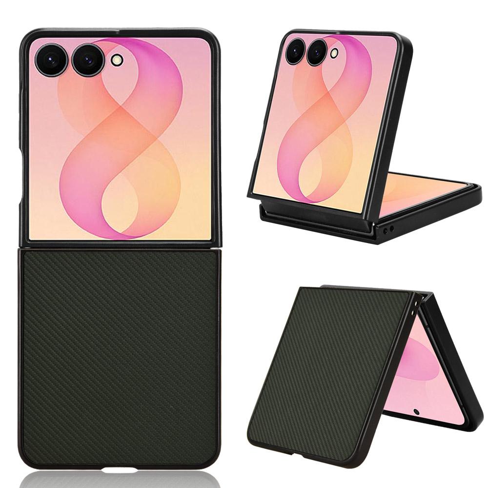 For Galaxy Z Flip8 5G PU Leather PC Phone Case(Green)