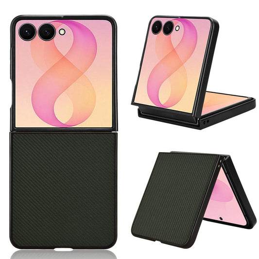 For Galaxy Z Flip8 5G PU Leather PC Phone Case(Green)