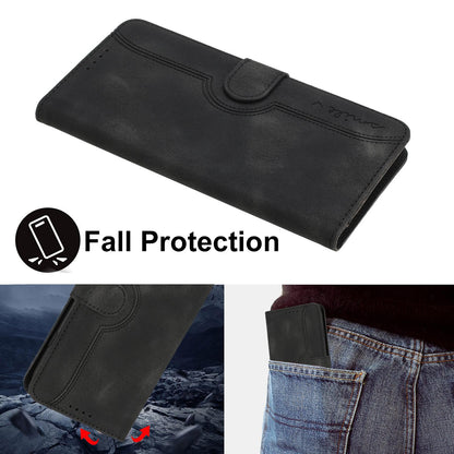 For Redmi K90 Pro Max / Poco F8 Ultra Heart Pattern Skin Feel Leather Phone Case(Black)