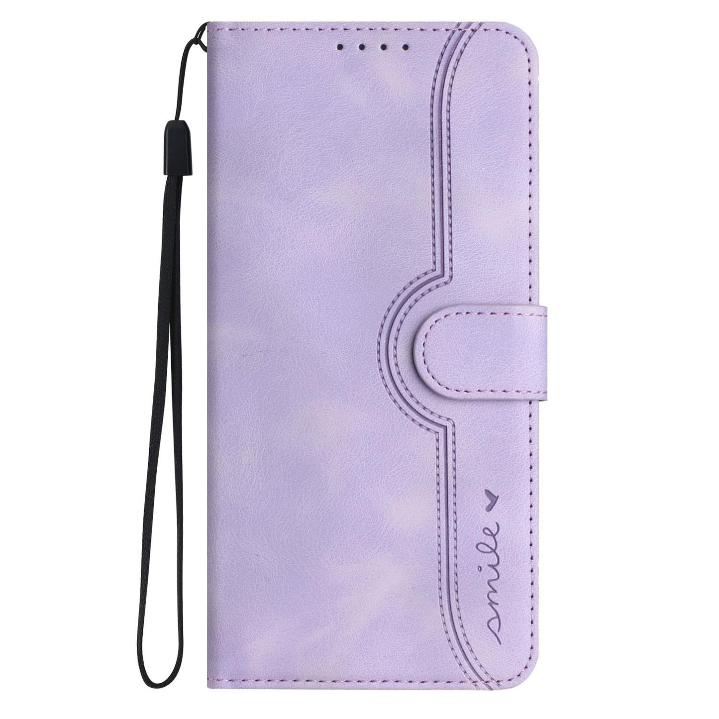 For Redmi K90 Pro Max / Poco F8 Ultra Heart Pattern Skin Feel Leather Phone Case(Purple)