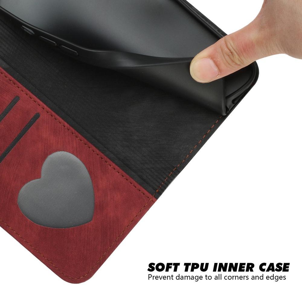 For Redmi K90 Pro Max / Poco F8 Ultra Side Buckle Double Fold Hand Strap Leather Phone Case(Red)