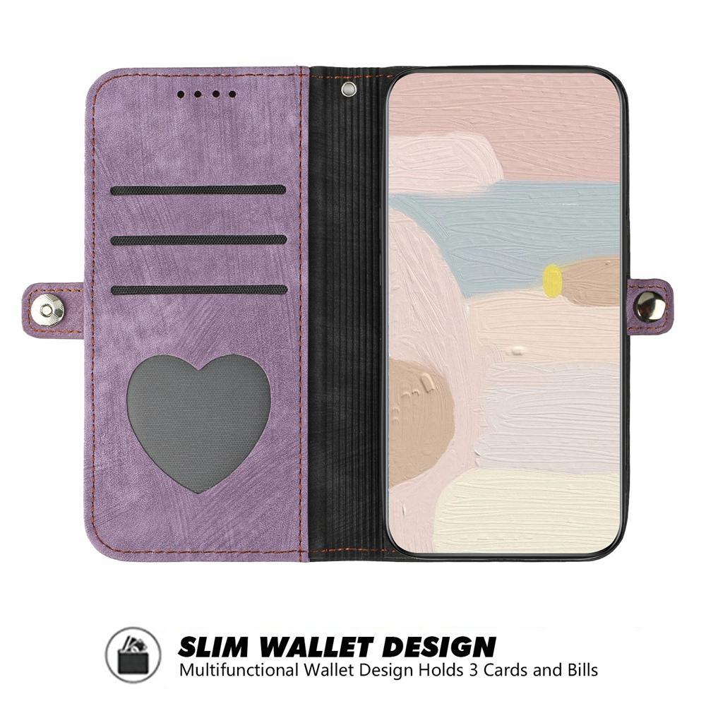 For Redmi K90 Pro Max / Poco F8 Ultra Side Buckle Double Fold Hand Strap Leather Phone Case(Purple)