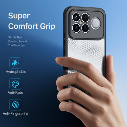 For Redmi K90 Pro Max / Poco F8 Ultra DUX DUCIS Aimo Series TPU + PC Frosted Feel Phone Case(Black)
