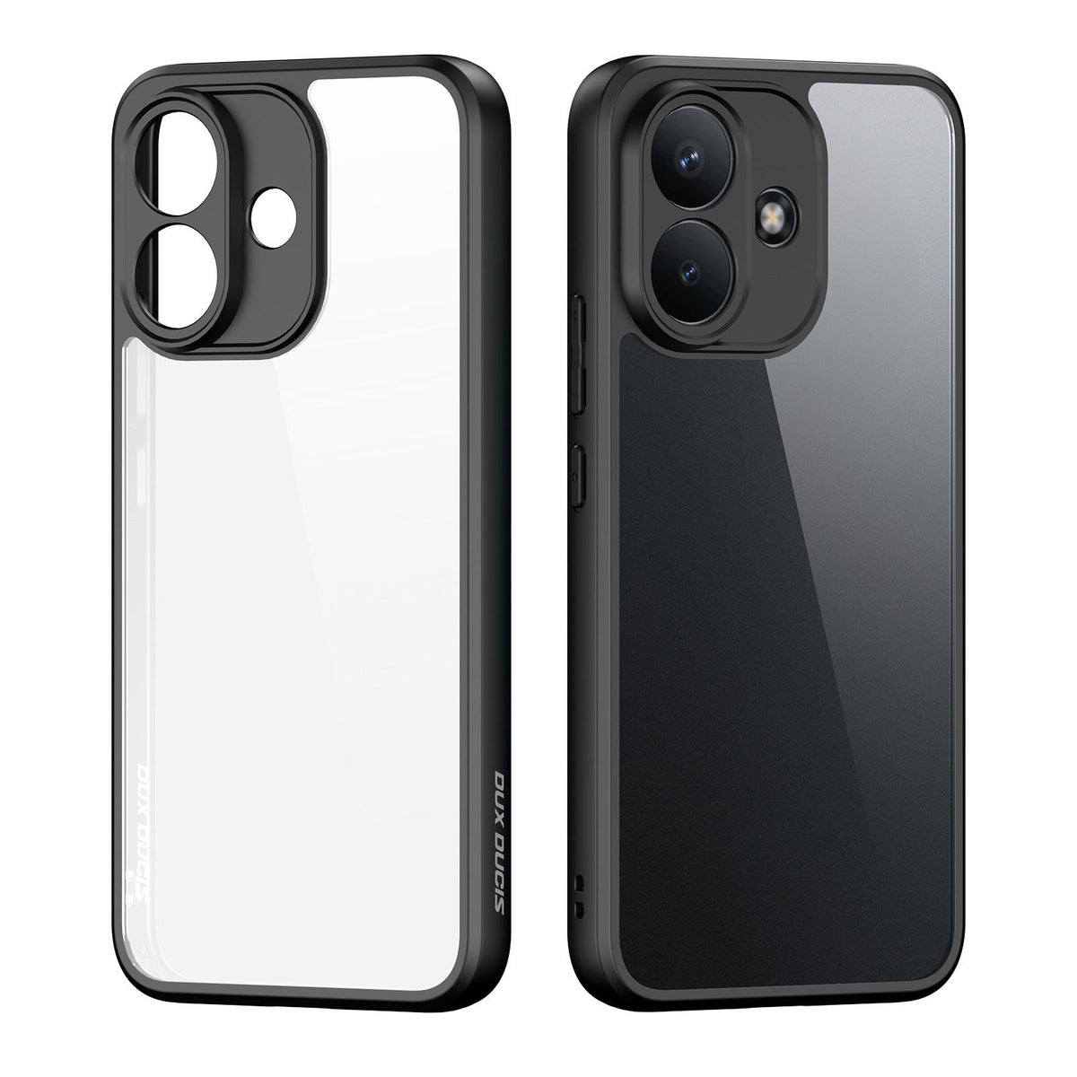 For Redmi Note 17 Pro 5G Global 163.5mm DUX DUCIS Aimo Series TPU + PC Frosted Feel Phone Case - Black - EDA006752726A