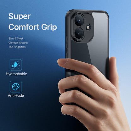 For Redmi Note 17 Pro 5G Global 163.5mm DUX DUCIS Aimo Series TPU + PC Frosted Feel Phone Case - Black - EDA006752726A