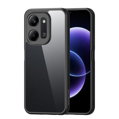 For Redmi 17C 4G DUX DUCIS Aimo Series TPU + PC Frosted Feel Phone Case - Black - EDA006752730A