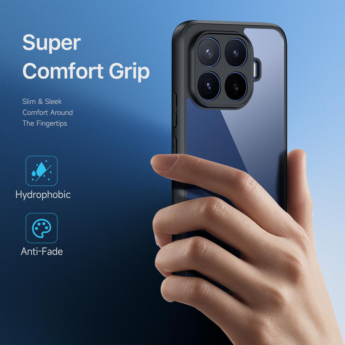 For Xiaomi 17T Pro 5G DUX DUCIS Aimo Series TPU + PC Frosted Feel Phone Case - Black - EDA006752816A