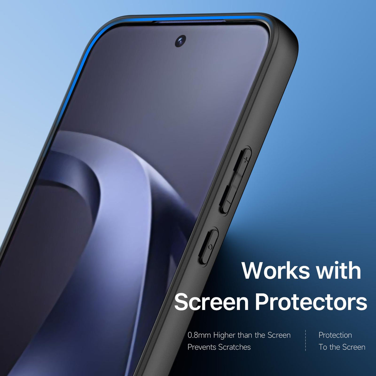 For Xiaomi 17T Pro 5G DUX DUCIS Aimo Series TPU + PC Frosted Feel Phone Case - Black - EDA006752816A