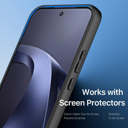 For Xiaomi 17T Pro 5G DUX DUCIS Aimo Series TPU + PC Frosted Feel Phone Case - Black - EDA006752816A