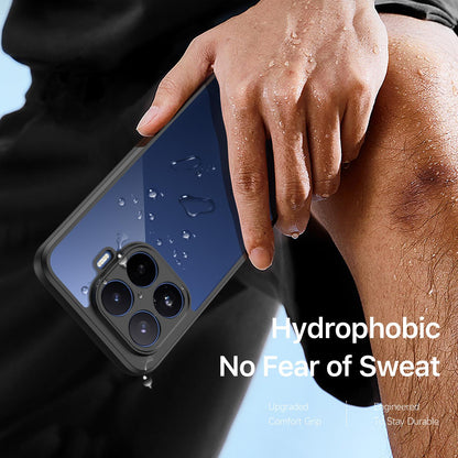 For Xiaomi 17T Pro 5G DUX DUCIS Aimo Series TPU + PC Frosted Feel Phone Case - Black - EDA006752816A