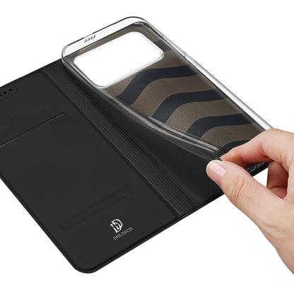 For Redmi K90 Pro Max / Poco F8 Ultra DUX DUCIS Skin Pro Series Flip Leather Phone Case(Black)
