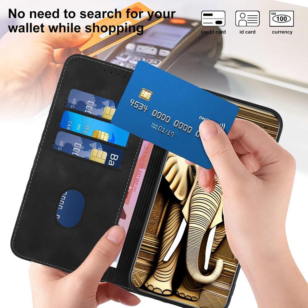 For Redmi K90 Pro Max / Poco F8 Ultra Elephant Head Embossed Phone Leather Case with Lanyard(Black)