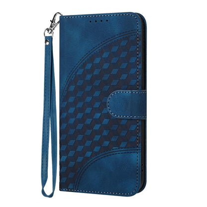For Redmi K90 Pro Max / Poco F8 Ultra Elephant Head Embossed Phone Leather Case with Lanyard(Royal Blue)