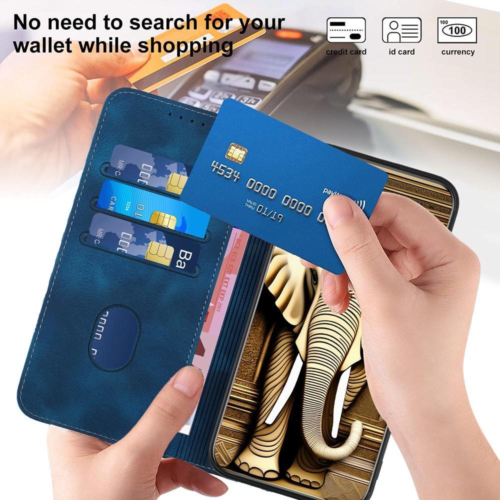 For Redmi K90 Pro Max / Poco F8 Ultra Elephant Head Embossed Phone Leather Case with Lanyard(Royal Blue)