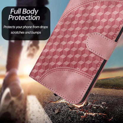 For Redmi K90 Pro Max / Poco F8 Ultra Elephant Head Embossed Phone Leather Case with Lanyard(Pink)