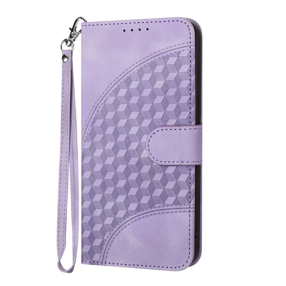 For Redmi K90 Pro Max / Poco F8 Ultra Elephant Head Embossed Phone Leather Case with Lanyard(Light Purple)