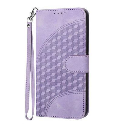 For Redmi K90 Pro Max / Poco F8 Ultra Elephant Head Embossed Phone Leather Case with Lanyard(Light Purple)