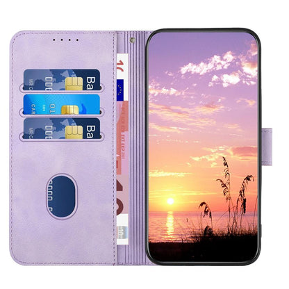 For Redmi K90 Pro Max / Poco F8 Ultra Elephant Head Embossed Phone Leather Case with Lanyard(Light Purple)