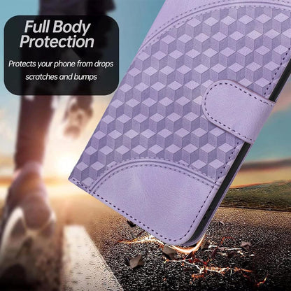 For Redmi K90 Pro Max / Poco F8 Ultra Elephant Head Embossed Phone Leather Case with Lanyard(Light Purple)