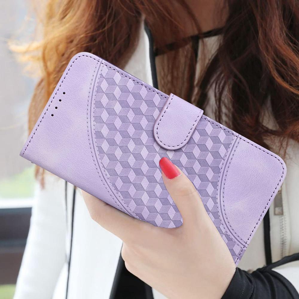 For Redmi K90 Pro Max / Poco F8 Ultra Elephant Head Embossed Phone Leather Case with Lanyard(Light Purple)