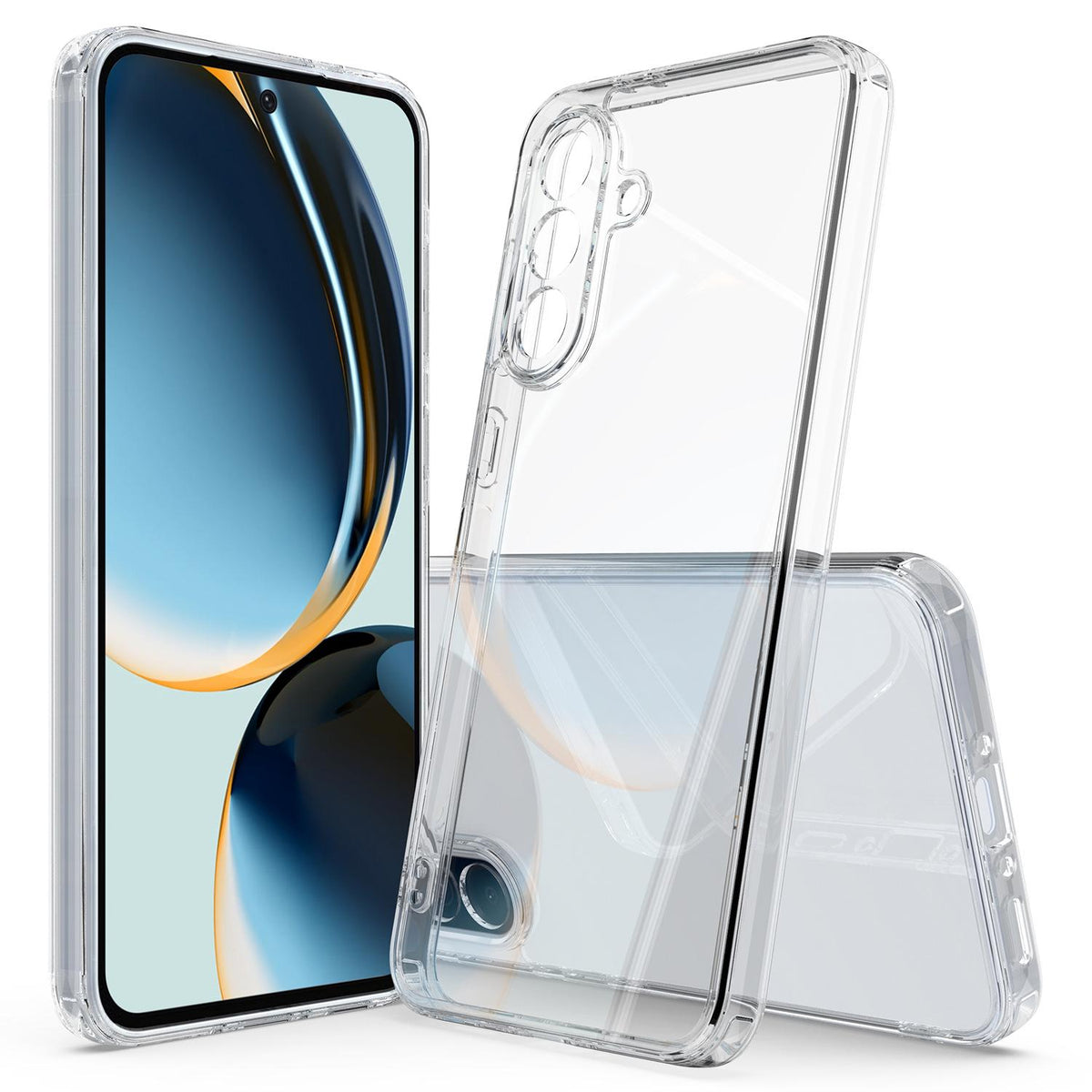 For Galaxy S26 FE 5G Scratchproof Acrylic TPU Phone Case - Transparent - EDA006801111A
