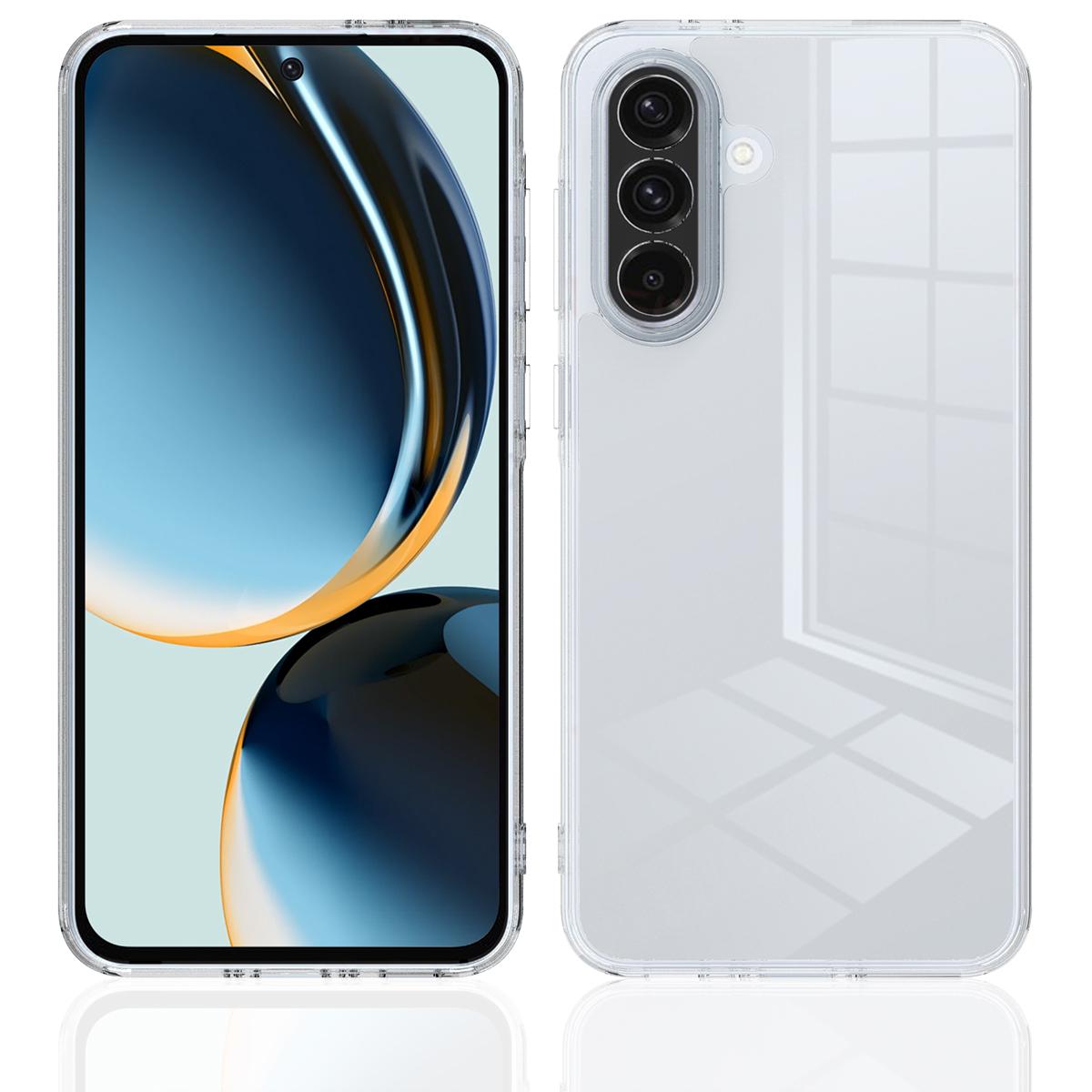 For Galaxy S26 FE 5G Scratchproof Acrylic TPU Phone Case - Transparent - EDA006801111A