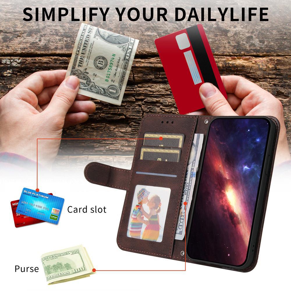For Redmi Note 17 5G / 4G Global 171mm Skin Feel Life Tree Metal Button Leather Phone Case(Brown)