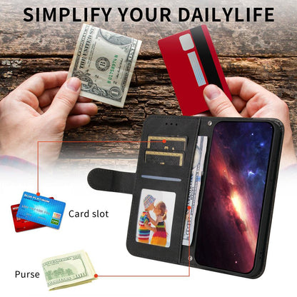 For Redmi Note 17 5G / 4G Global 171mm Skin Feel Life Tree Metal Button Leather Phone Case(Black)