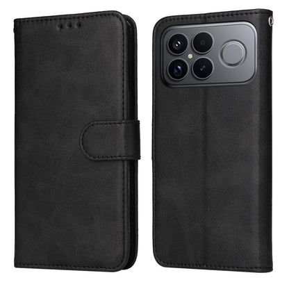 For Redmi K90 Pro Max / Xiaomi Poco F8 Ultra 5G Classic Calf Texture Flip Leather Phone Case(Black)