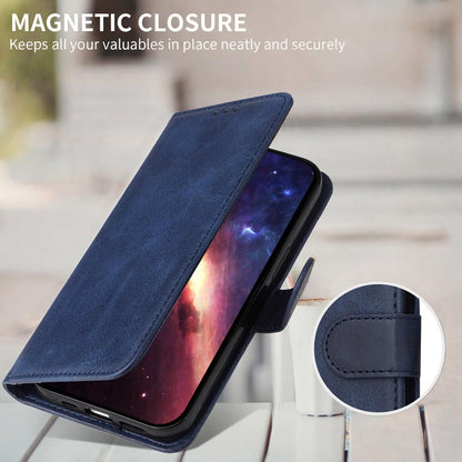For Redmi Note 17 5G / 4G Global 171mm Classic Calf Texture Flip Leather Phone Case(Blue)